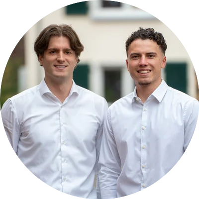 Laurin Seipel und Finn Jung